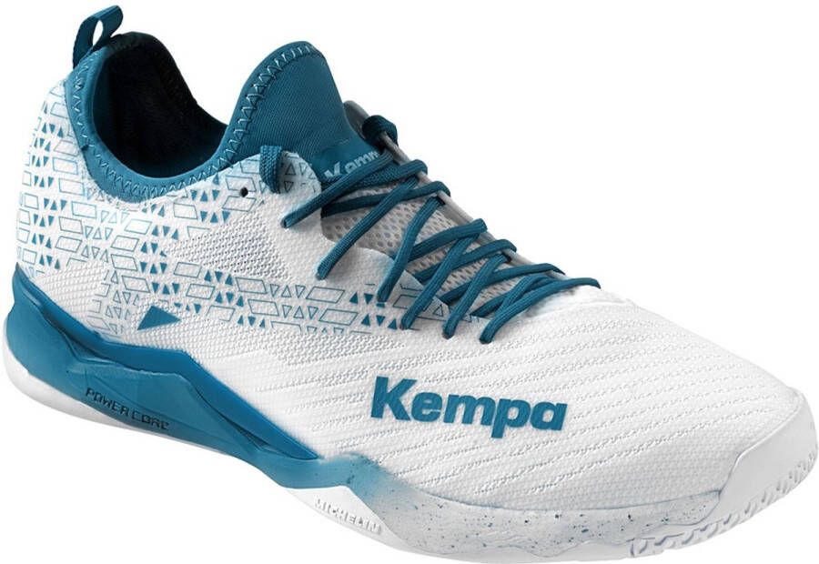 Kempa Handballschuhe Wing Lite 2.0 2008520 Weiß Deep Blau