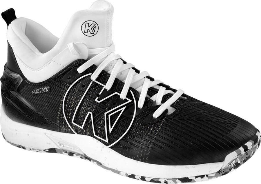 Kempa Handballschuhe Attack Mid 2008670 Schwarz Weiß