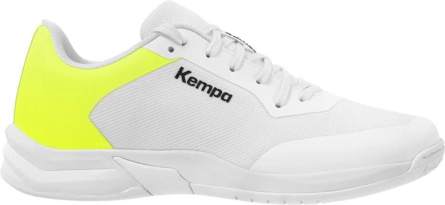 Kempa Damen Handballschuhe Kourtfly Three W 2008677 Weiß Fluo Gelb