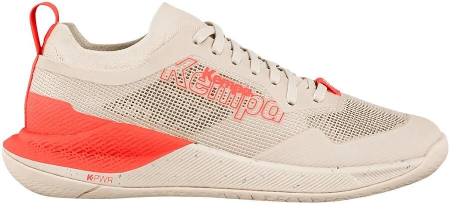 Uhlsport Kempa Kourtfly Indoor Sportschoenen Voor Dames Beige 1 2 Vrouw