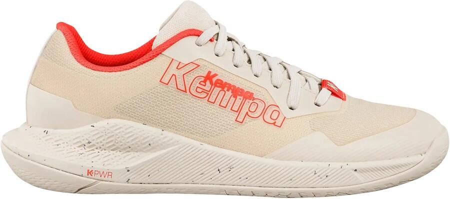 Uhlsport Kempa Kourtfly Two Indoor Sportschoenen Voor Dames Beige 1 2 Vrouw
