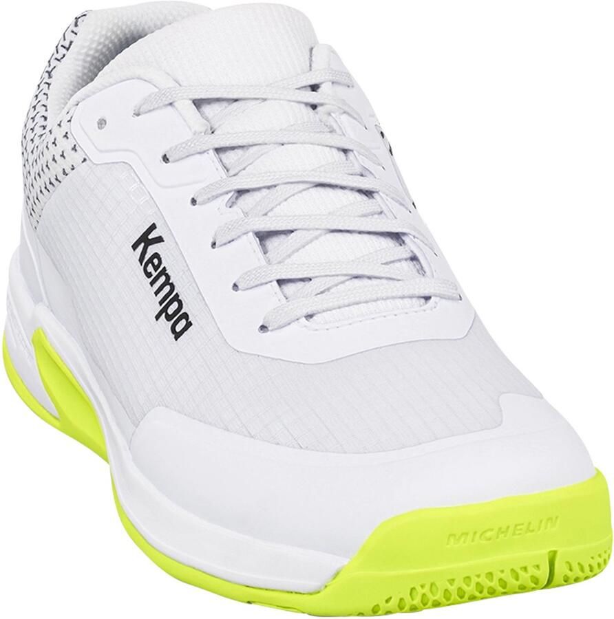 Kempa Kinder WING 3.0 JR Indoor Sneaker 200869401 White Lime Green Black - Foto 2