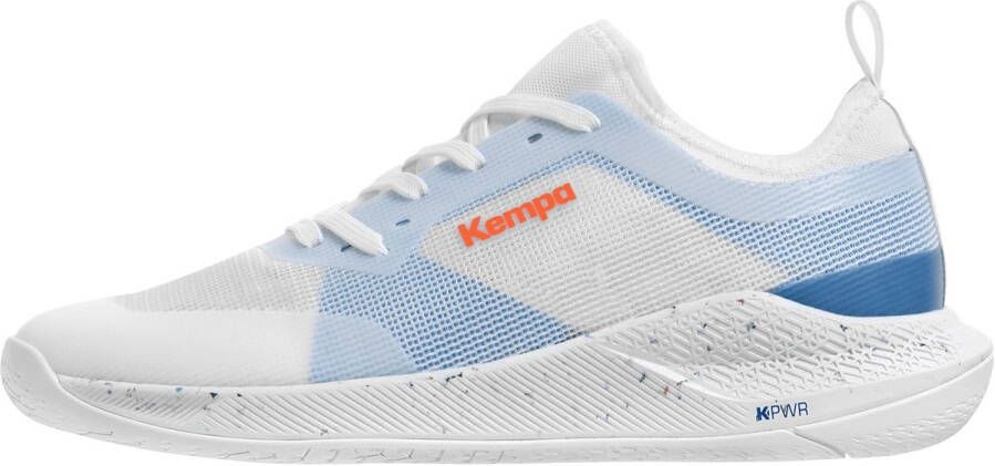 Kempa KOURTFLY heren indoorschoen handbalschoenen 200867201 wit blauw