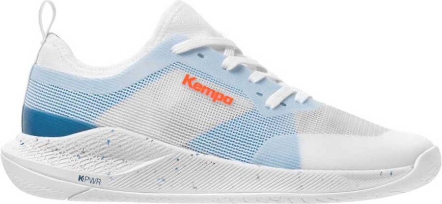 Kempa KOURTFLY heren indoorschoen handbalschoenen 200867201 wit blauw