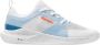 Kempa KOURTFLY heren indoorschoen handbalschoenen 200867201 wit blauw - Thumbnail 1