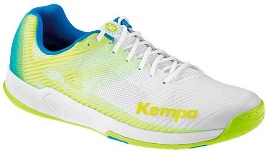 Kempa Wing 2.0 Schoenen White Fluo Yellow Heren