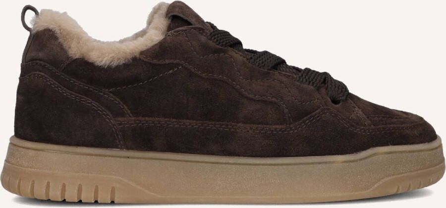 KENNEL & SCHMENGER Lage Sneakers Dames 16760 Maat: 40 Materiaal: Suède Kleur: Bruin