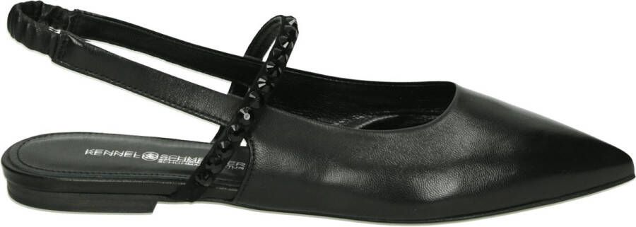 KENNEL & SCHMENGER Slingbacks Dames 12490 Maat: 40 Materiaal: Leer Kleur: Zwart - Foto 2