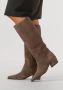 KENNEL & SCHMENGER Hoge Laarzen Dames 57320 Maat: 39 Materiaal: Suède Kleur: Taupe - Thumbnail 2