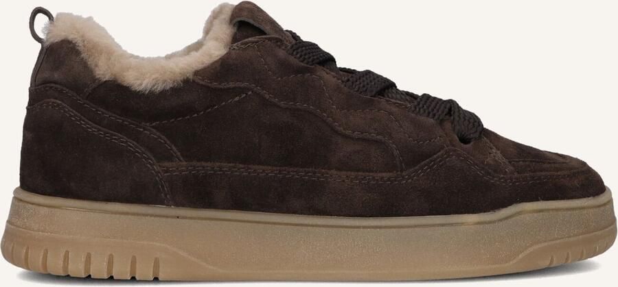 KENNEL & SCHMENGER Lage Sneakers Dames 16760 Maat: 37 Materiaal: Suède Kleur: Bruin