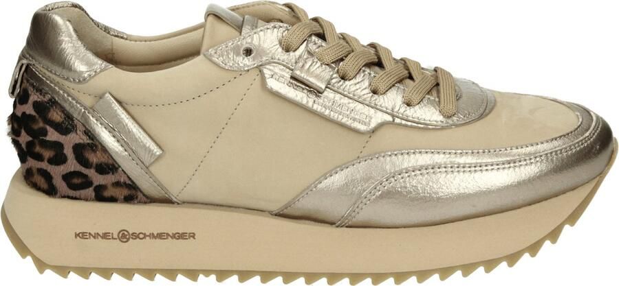 Kennel & Schmenger 21~19500.775~~~~~~~~~~~~~~~~~~ Lage sneakers Dames sneakers Wit beige