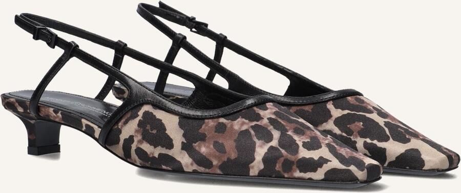 KENNEL & SCHMENGER Slingbacks Dames 39100 Leer Zwart