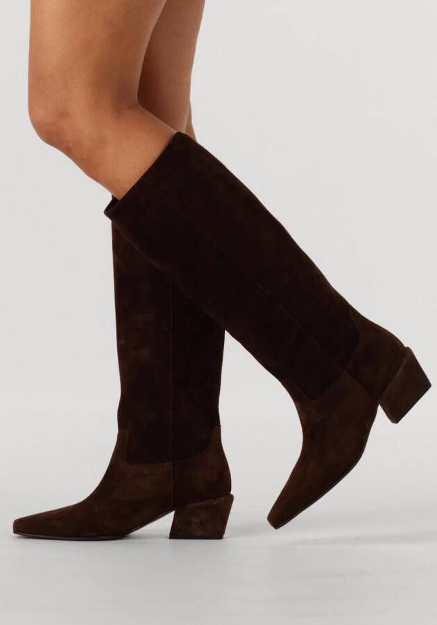 KENNEL & SCHMENGER Hoge Laarzen Dames 57320 Maat: 41 Materiaal: Suède Kleur: Bruin - Foto 3