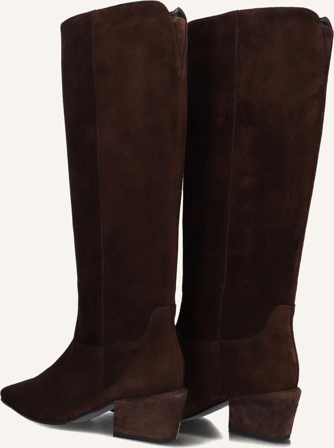 KENNEL & SCHMENGER Hoge Laarzen Dames 57320 Maat: 41 Materiaal: Suède Kleur: Bruin - Foto 2
