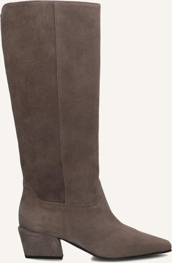 KENNEL & SCHMENGER Hoge Laarzen Dames 57320 Maat: 38 Materiaal: Suède Kleur: Taupe - Foto 2