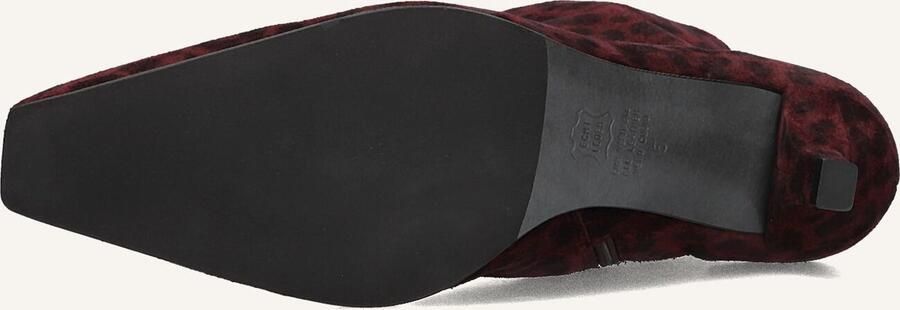KENNEL & SCHMENGER Enkellaarsjes Dames 57530 Maat: 37 Materiaal: Suède Kleur: Rood - Foto 2