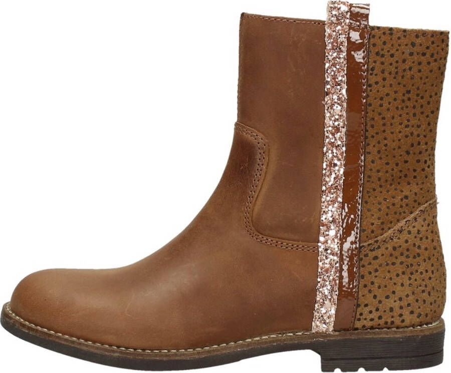 KEQ Enkellaarsjes cognac - Foto 2