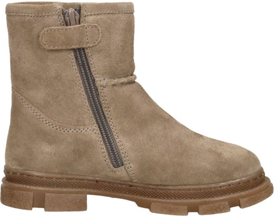 KEQ Enkellaarsjes Taupe