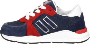 KEQ Jongens sneakers Laag blauw