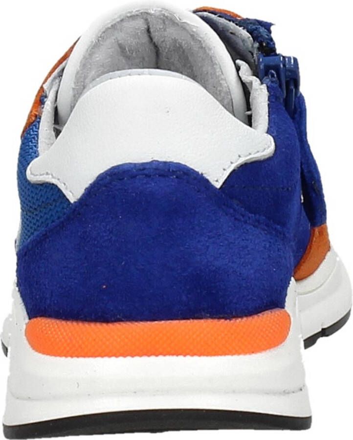 KEQ Jongens sneakers Laag kobalt blauw