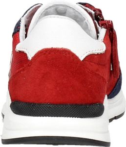 KEQ Jongens sneakers Laag rood