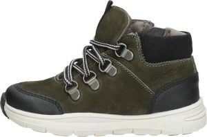 KEQ Jongens veterschoenen Hoog groen