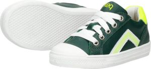 KEQ Jongens veterschoenen Laag groen