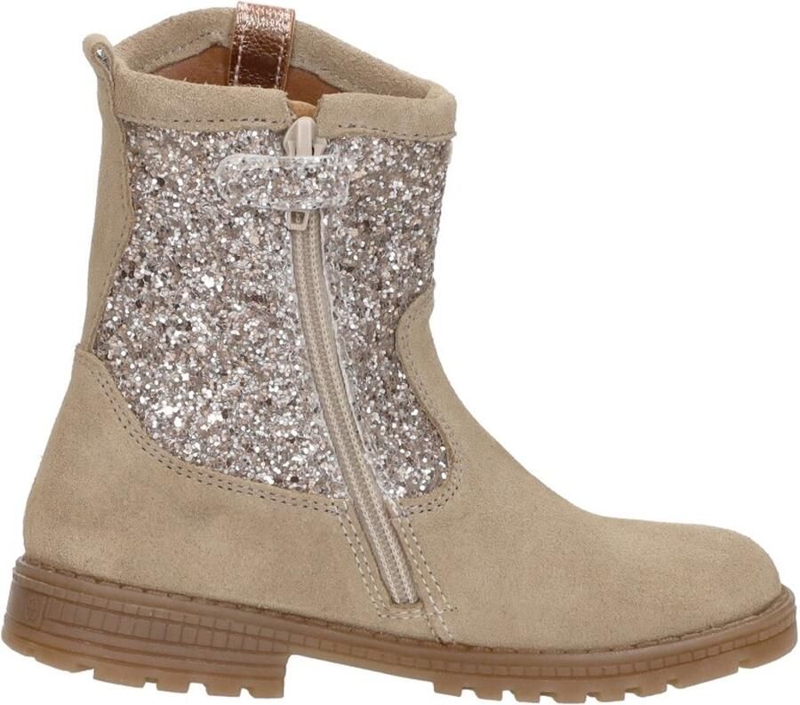 KEQ Enkellaarsjes beige - Foto 1