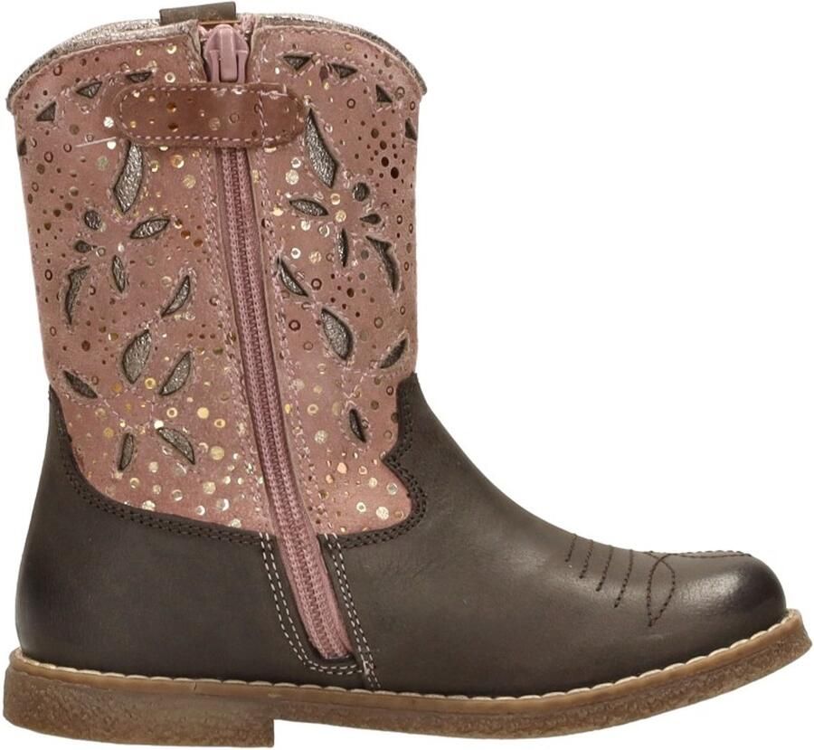 KEQ Enkellaarsjes Taupe