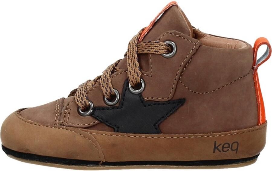 KEQ Jongens Baby schoentjes Jongens Baby schoentjes cognac - Foto 8