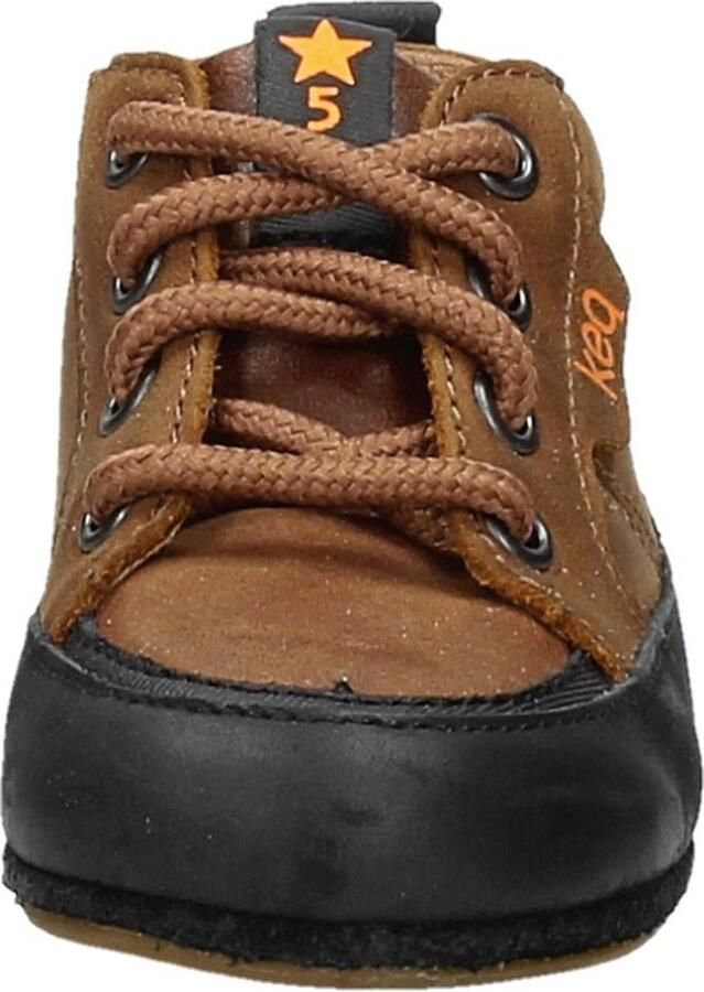 KEQ Jongens Baby schoentjes Jongens Baby schoentjes cognac - Foto 4