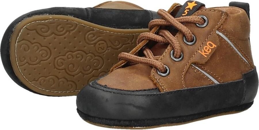 KEQ Jongens Baby schoentjes Jongens Baby schoentjes cognac - Foto 14