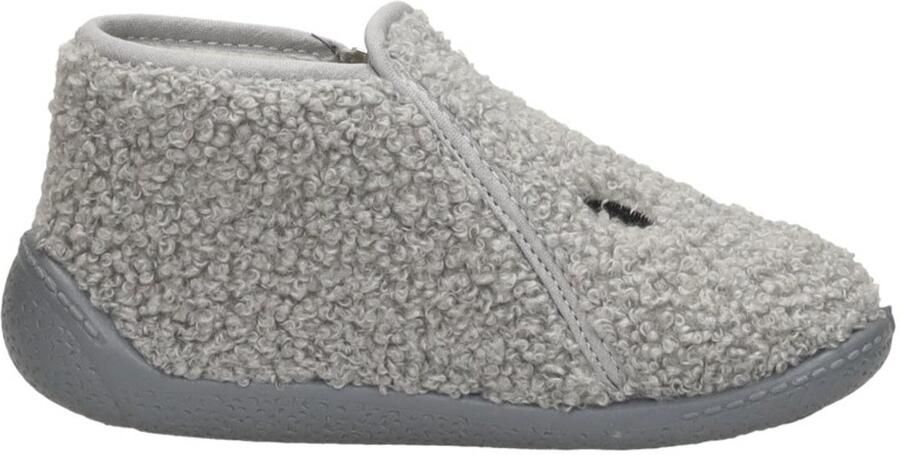 KEQ Kinderpantoffels donkergrijs