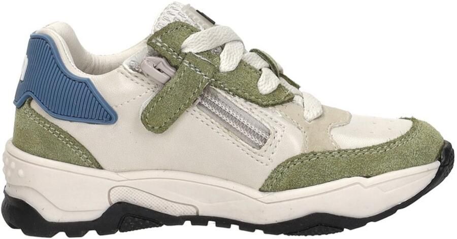 KEQ Lage Schoenen Veterschoenen Laag Groen