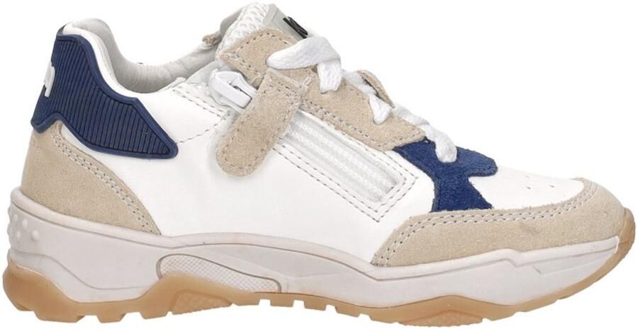 KEQ Lage Schoenen Veterschoenen Laag Wit