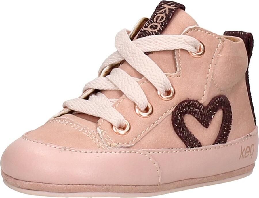 KEQ Meisjes Baby schoentjes Meisjes Baby schoentjes Roze - Foto 3