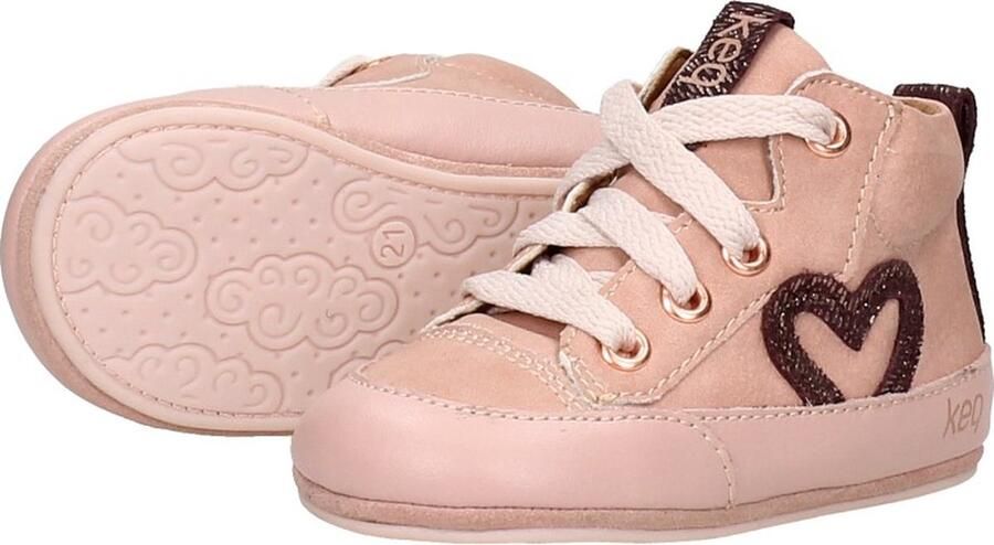 KEQ Meisjes Baby schoentjes Meisjes Baby schoentjes Roze - Foto 12