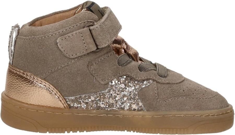 KEQ Meisjes Baby schoentjes Meisjes Baby schoentjes Taupe