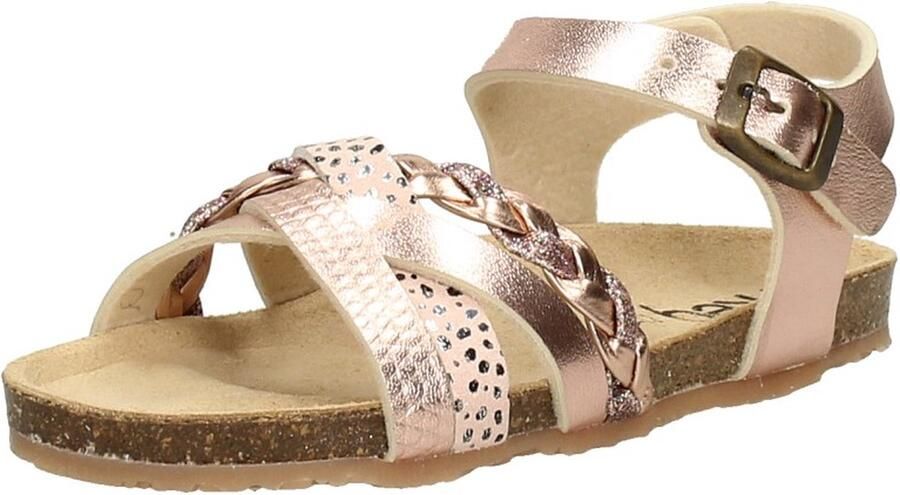 KEQ Meisjes sandalen Meiden Sandalen Champagne - Foto 12