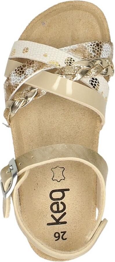 KEQ Meisjes sandalen Meiden Sandalen goudkleur - Foto 11