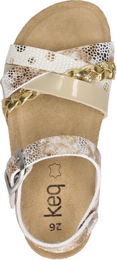 KEQ Meisjes sandalen Meiden Sandalen goudkleur - Foto 10