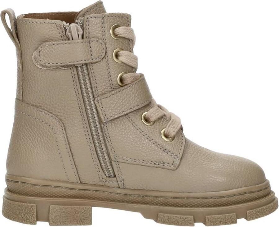 KEQ Veterschoen hoog Veterschoen hoog Beige