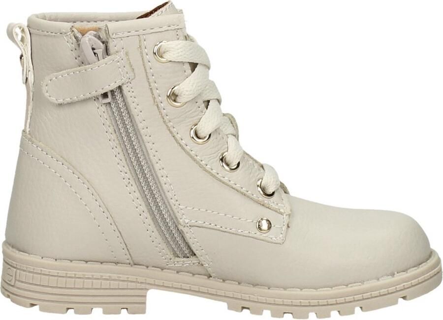 KEQ Veterschoen hoog Veterschoen hoog gebroken wit - Foto 7