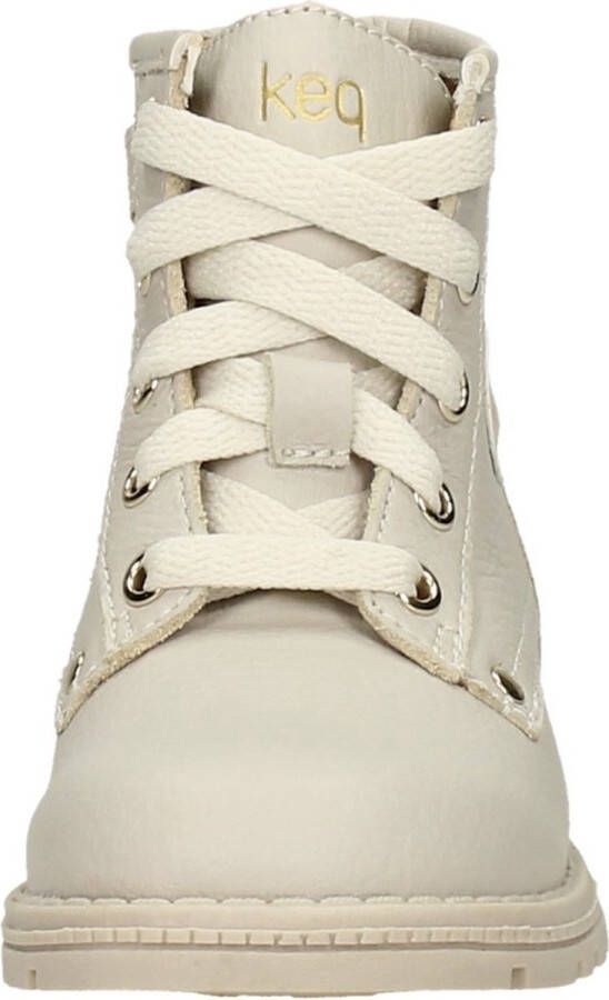 KEQ Veterschoen hoog Veterschoen hoog gebroken wit - Foto 10