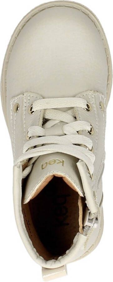 KEQ Veterschoen hoog Veterschoen hoog gebroken wit - Foto 19