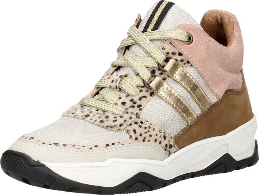 KEQ Veterschoen hoog Veterschoen hoog gebroken wit - Foto 4