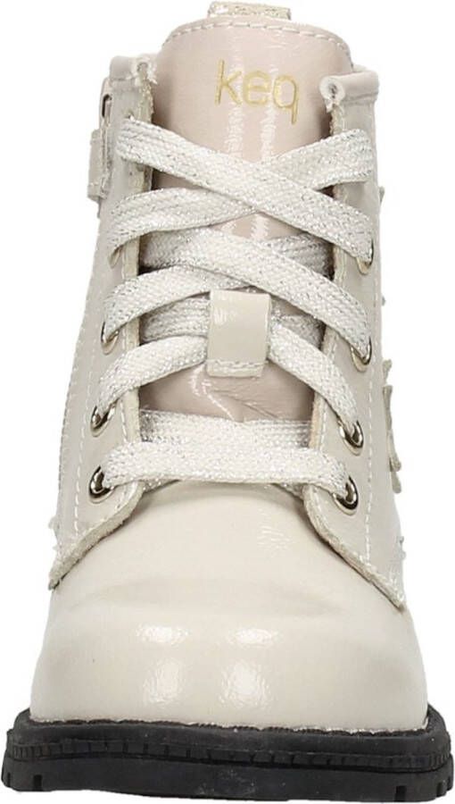 KEQ Veterschoen hoog Veterschoen hoog gebroken wit - Foto 14