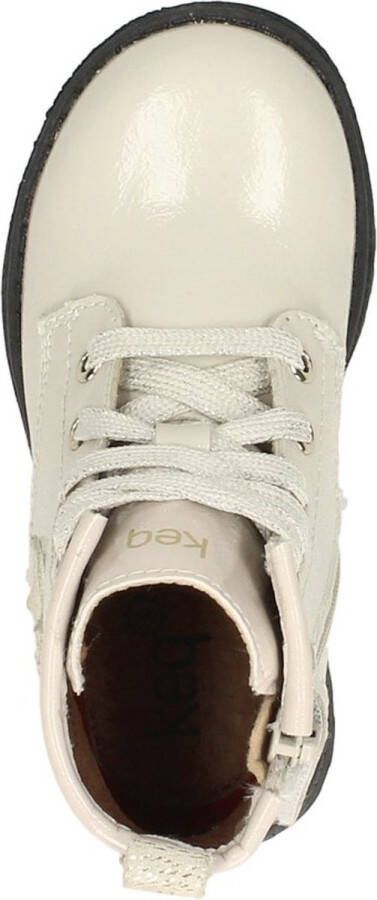 KEQ Veterschoen hoog Veterschoen hoog gebroken wit - Foto 18