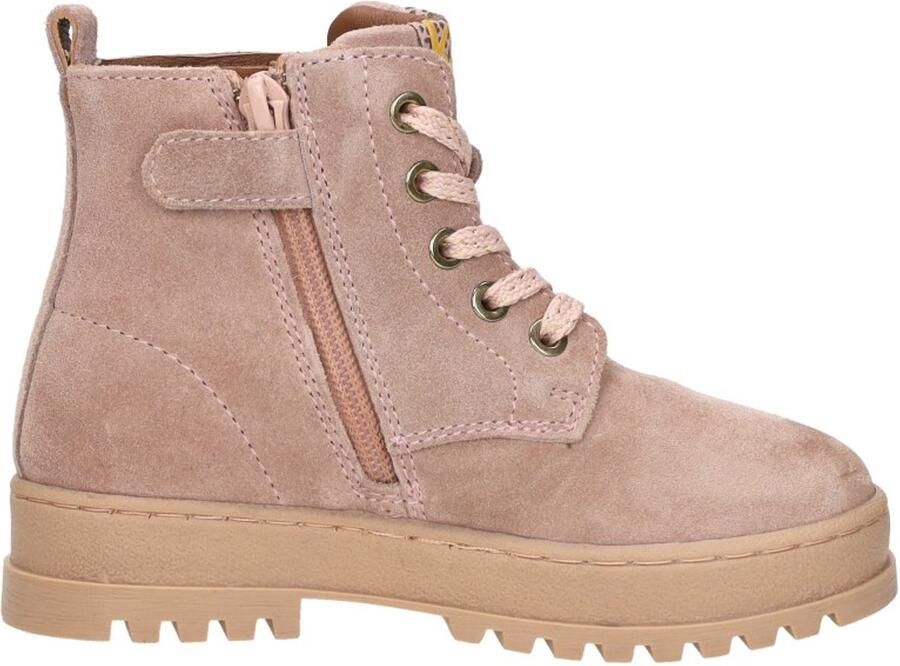 KEQ Veterschoen hoog Veterschoen hoog Roze