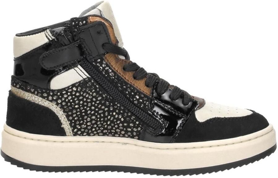 KEQ Veterschoen hoog Veterschoen hoog Zwart - Foto 2